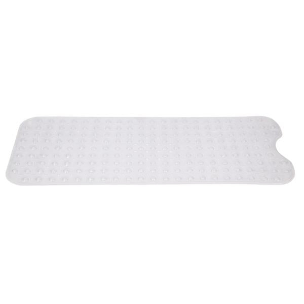 HAOYYE Non-slip Transparent Bathroom Bathtub Mat, Durable and Stylish Bath Mat, Space-saving Design for Home Use, Versatile Bathroom Accessory, Easy-to-clean Material, Comfortable and Modern Bathtub Mat for Safe and Relaxing Showers