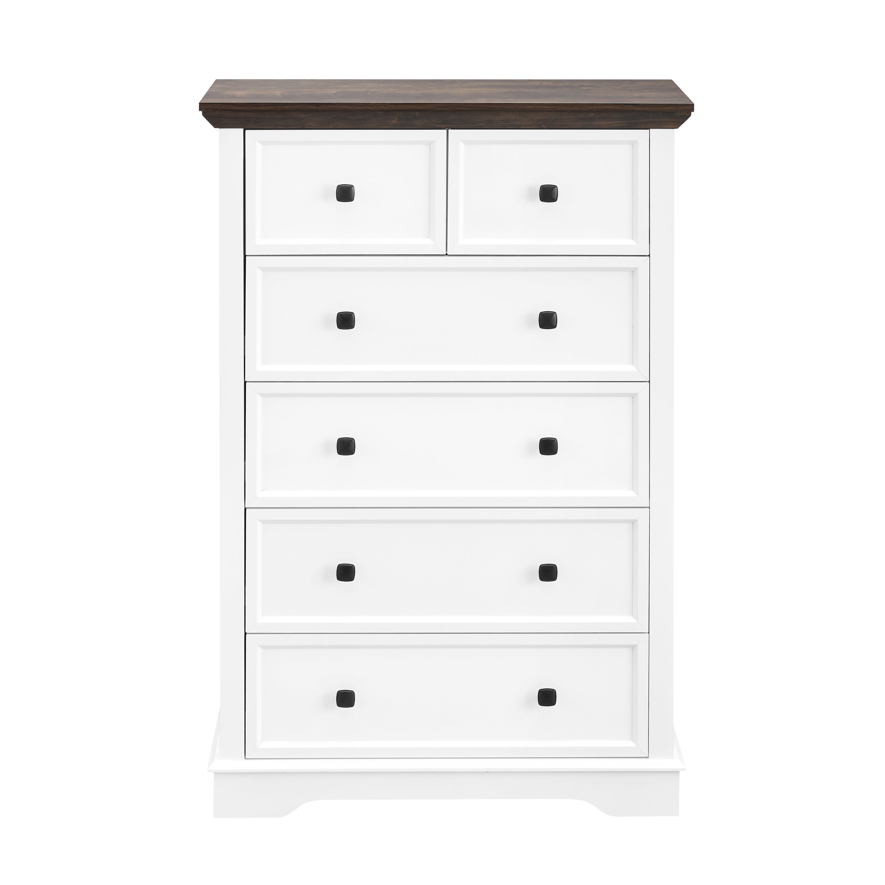 HAOYYE 6-Drawer Dresser, Tall Chest of Drawers, Closet Organizers for Storage Clothes, Sturdy Space-Saving Cabinet with Modern Design, Ideal for Living Room, Adults, and Dorm Rooms, Heavy-Duty Construction