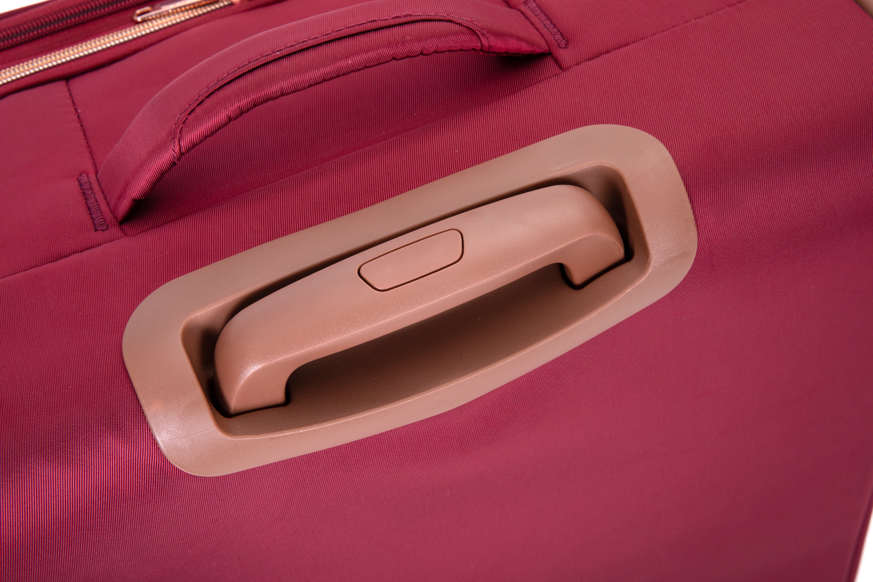HAOYYE 4-Piece Set (16/20/24/28) ,Softshell Suitcase Spinner Wheels Terylene Luggage Sets Carry On Suitcase Luggage Lightweight Durable Suitcase Wine Red Sturdy Space-Saving Heavy Duty Modern Design