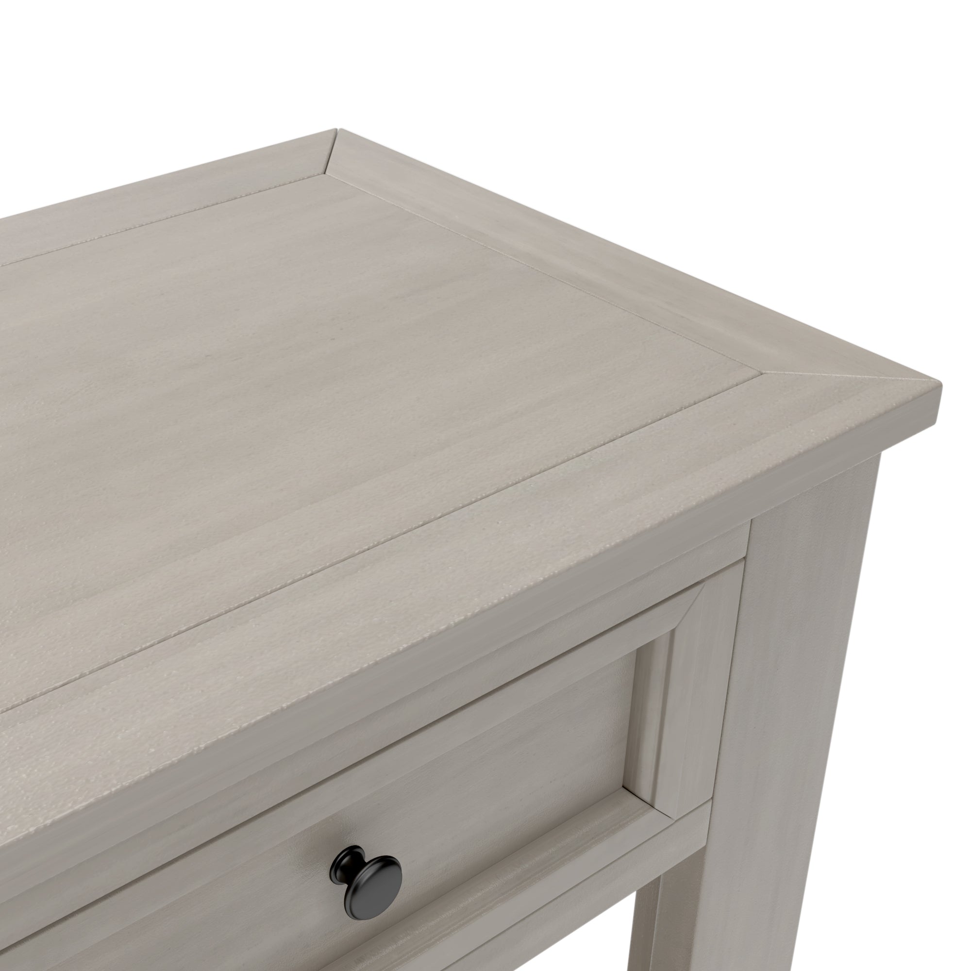 HAOYYE Console Table with Storage Drawers and Bottom Shelf for Entryway or Hallway, Gray Wash, Sturdy Space-Saving Design, Heavy Duty Construction, Easy Assembly, Durable and Stylish Home Furniture