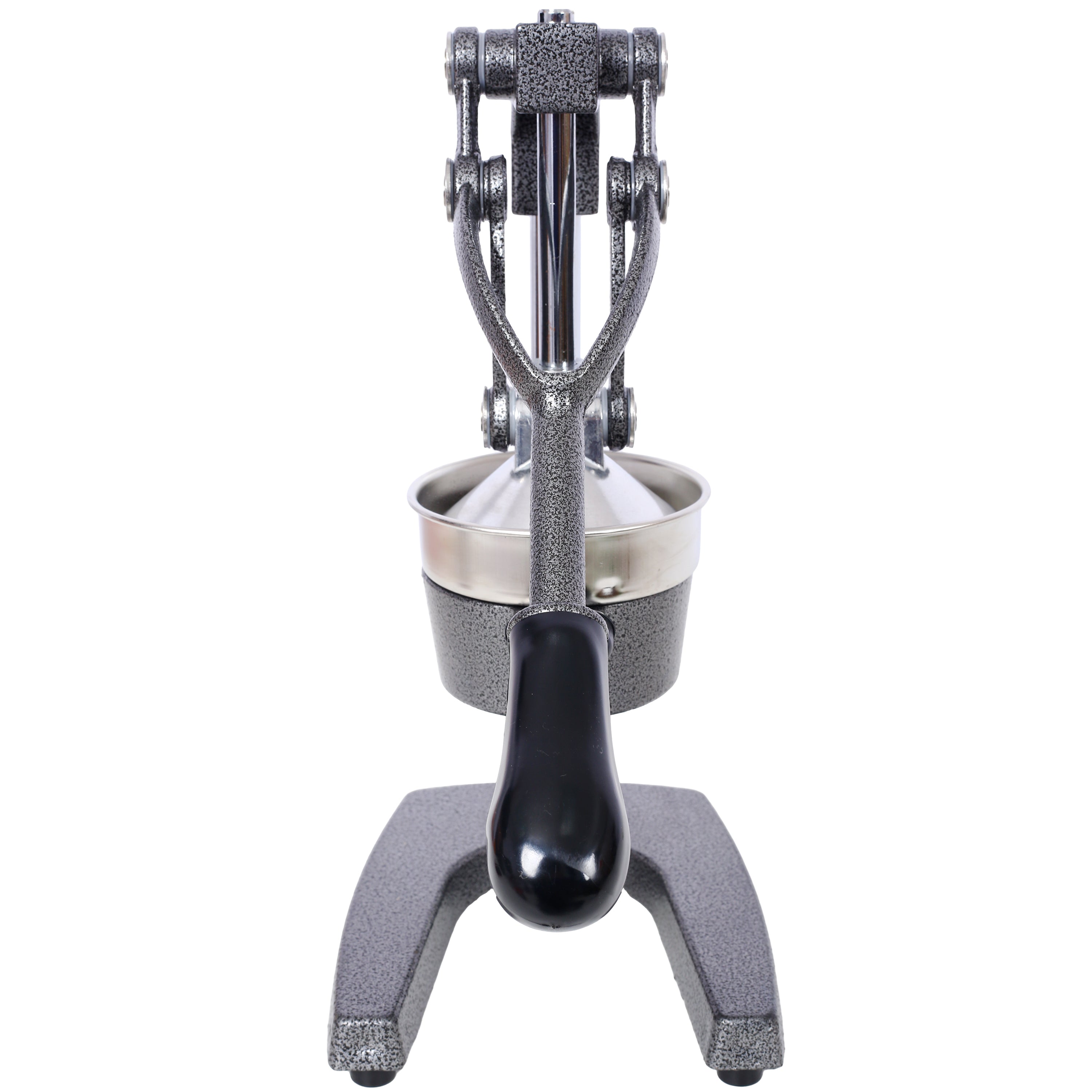HAOYYE Cast Iron Citrus Juicer , Extra-Large Commercial Grade Manual Hand Press , Heavy Duty Countertop Squeezer for Fresh Orange Juice ,grey color Sturdy Space-Saving Modern Design Adults Dorm Room