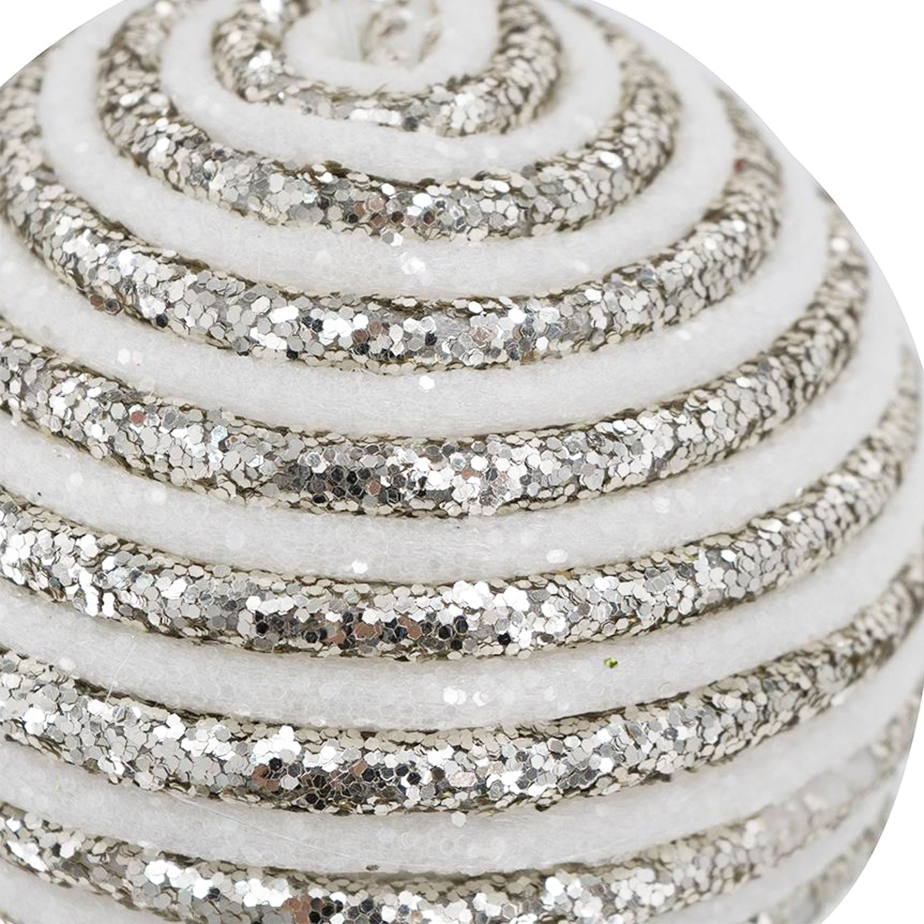 HAOYYE D3.9" Christmas Ball Ornaments, Plastic Decorative Hanging Ball Christmas Tree Ornaments for Holiday Party Decorations, Set of 12 Sturdy Space-Saving Heavy Duty Modern Design Adults Dorm Room