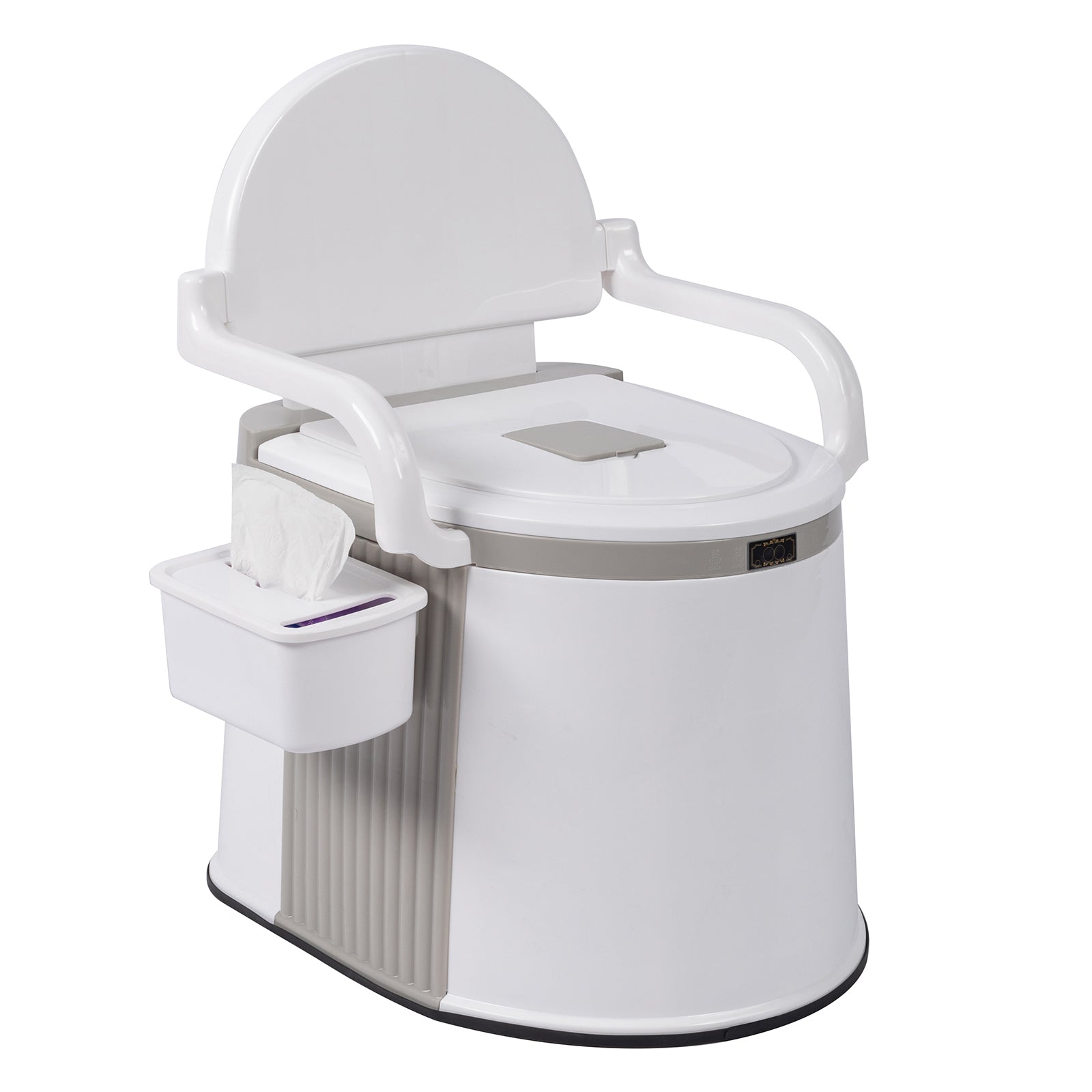 HAOYYE Portable Outdoor Toilet, Compact Travel Toilet for Camping, Hiking, Fishing, and RV Self-Driving, Easy to Use with 5-Gallon Bucket and Anti-Slip Features, Convenient for Outdoor Adventures