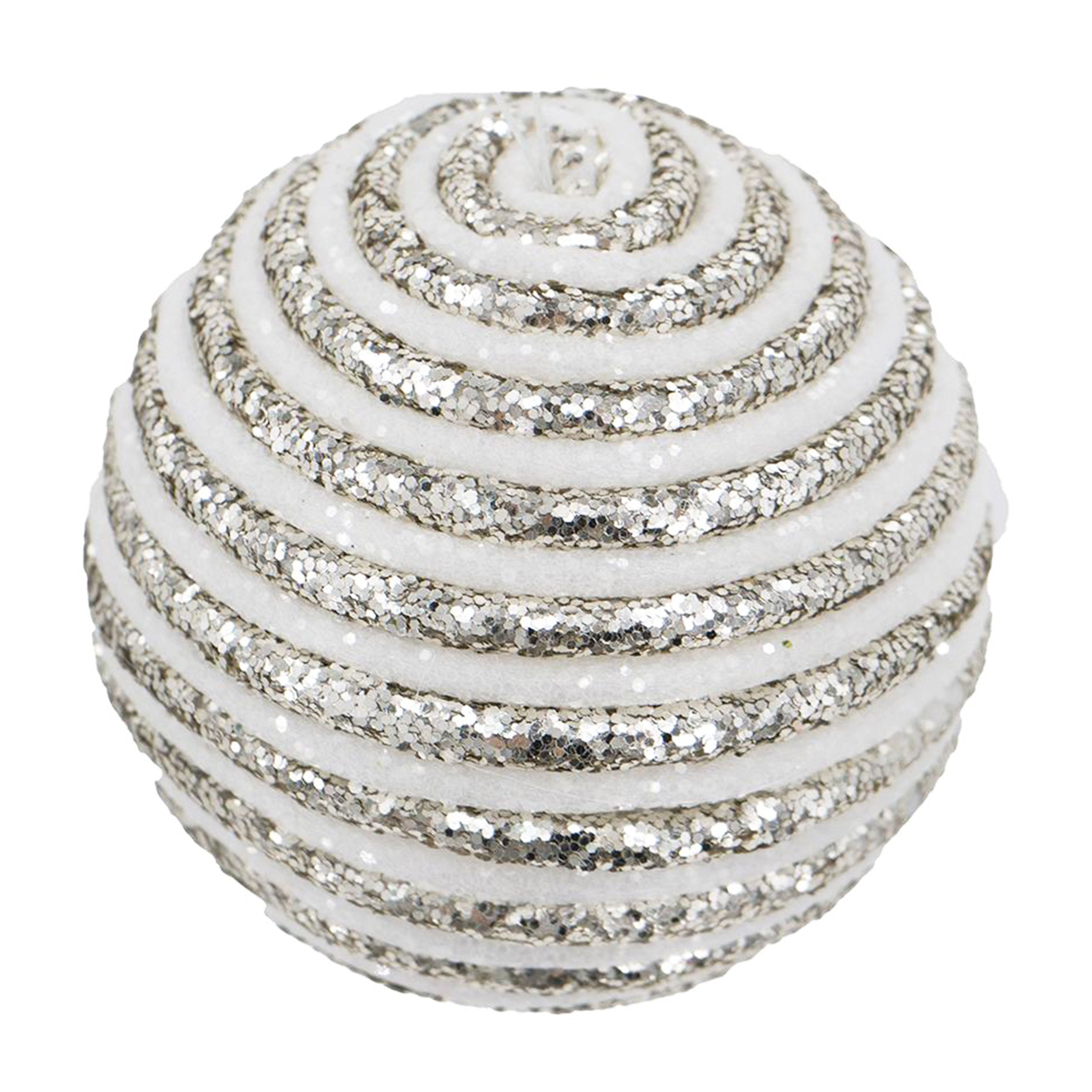 HAOYYE D3.9" Christmas Ball Ornaments, Plastic Decorative Hanging Ball Christmas Tree Ornaments for Holiday Party Decorations, Set of 12 Sturdy Space-Saving Heavy Duty Modern Design Adults Dorm Room