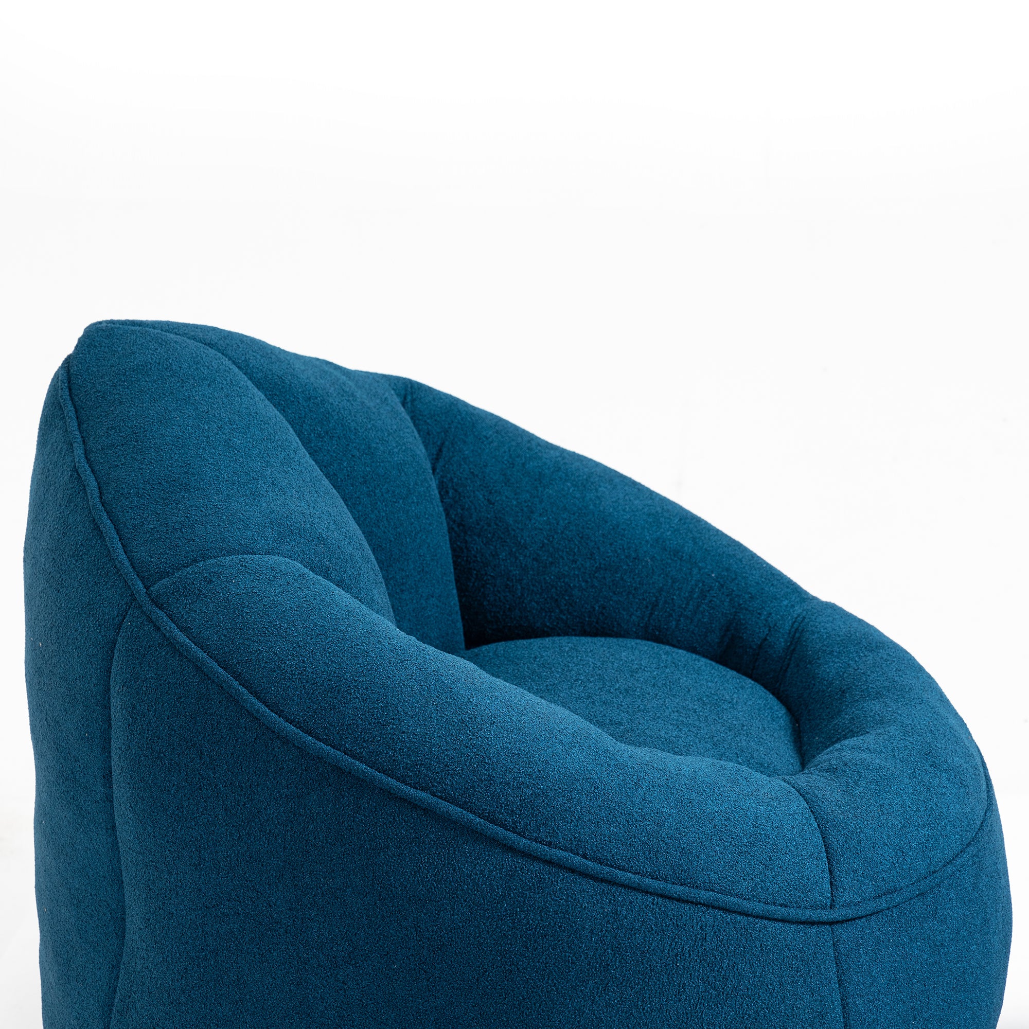 HAOYYE Bedding Bean Bag Sofa Chair High Pressure Foam Bean Bag Chair Adult Material with Padded Foam Padding Compressed Bean Bag With Footrest Sturdy Space-Saving Heavy Duty Modern Design Adults