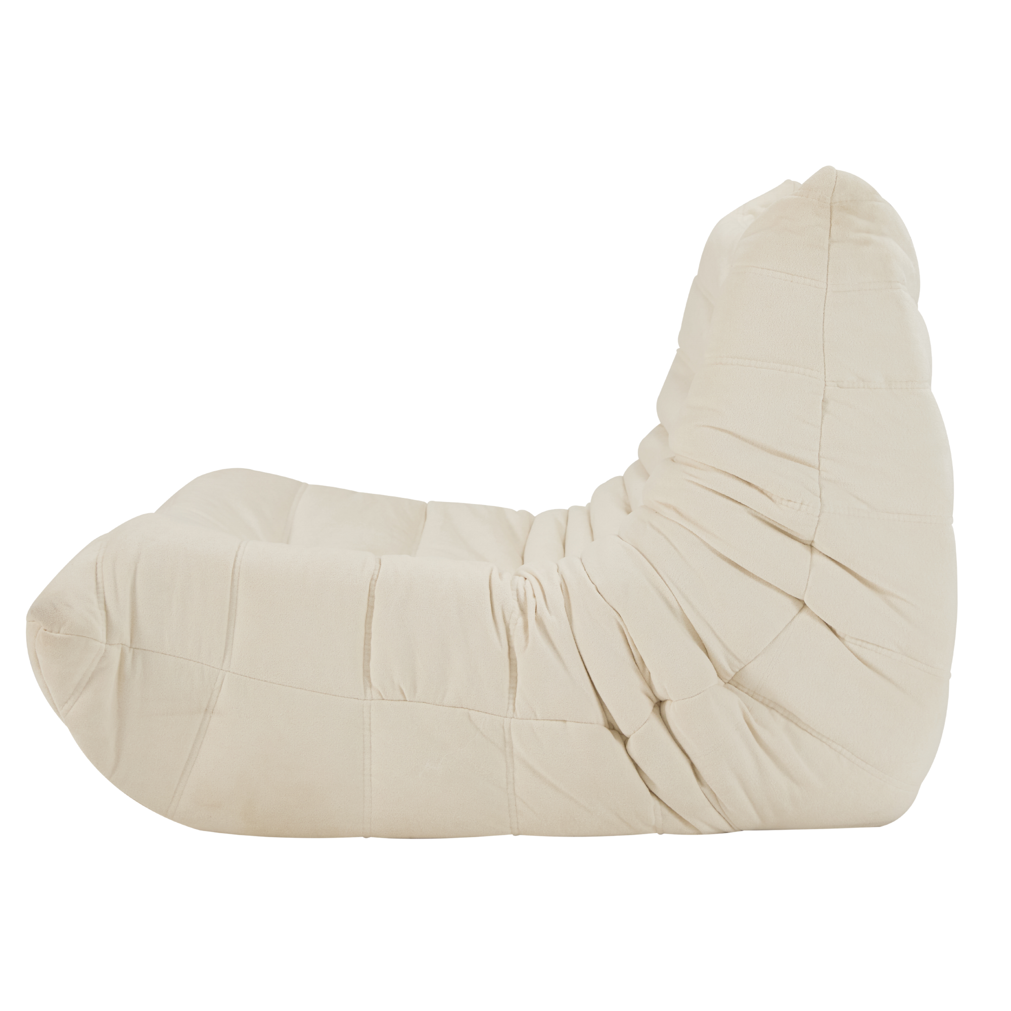 HAOYYE No-Installation Bean Bag Chair Big Beanbag Lounger Foam Chair for Home, Apartment, Living Room or Gaming Venue Durable Comfortable Modern Sofa in a Box with Sturdy Space-Saving Heavy Duty Design
