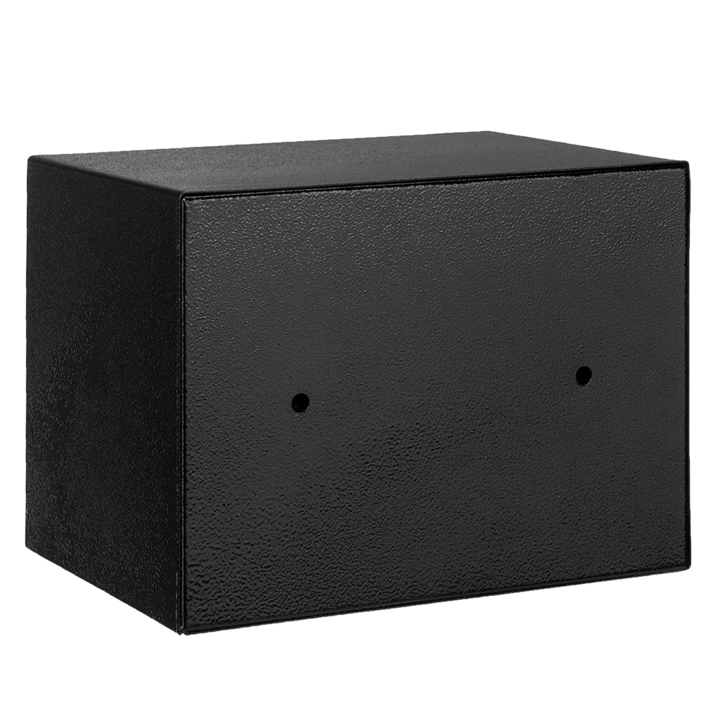 HAOYYE Home Use Electronic Safe Box with Upgraded Digital Keypad Steel Construction Password Lock Fire-Resistant Cabinet for Home Office Hotel Document Jewelry Storage Black