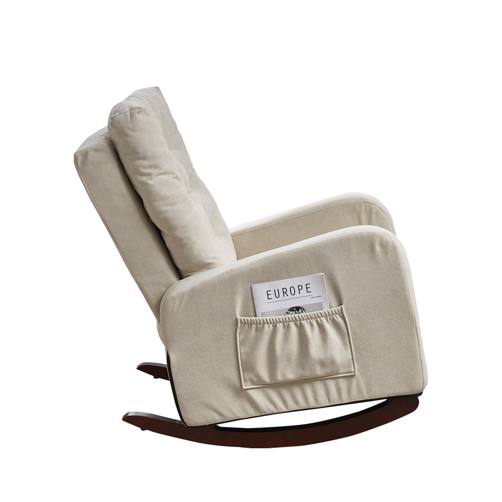 HAOYYE Single sofa reclining chair Japanese chair lazy sofa tatami balcony reclining sofa adjustable chair Sturdy Space-Saving Heavy Duty Modern Design Adults Dorm Room Easy Assembly Bedroom Furniture