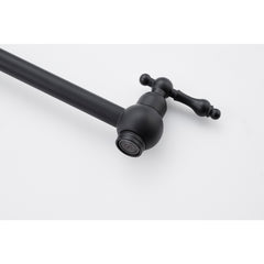 HAOYYE Wall Mount Folding Kitchen Pot Filler Faucet Sturdy Space-Saving Heavy Duty Modern Design Adults Dorm Room Easy Assembly Bedroom Furniture