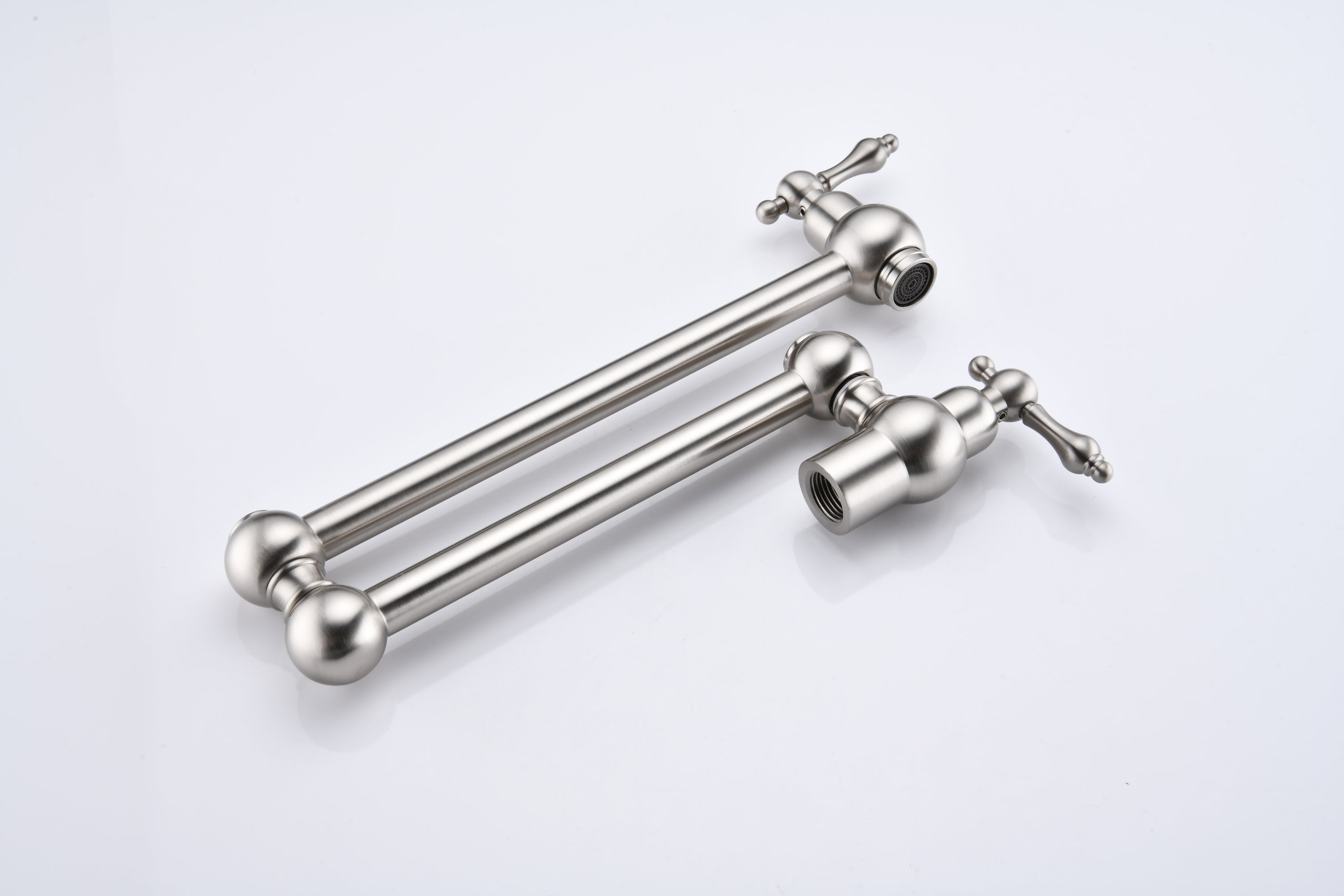 HAOYYE Pot Filler Faucet Wall Mount Sturdy Space-Saving Heavy Duty Modern Design Adults Dorm Room Easy Assembly Bedroom Furniture