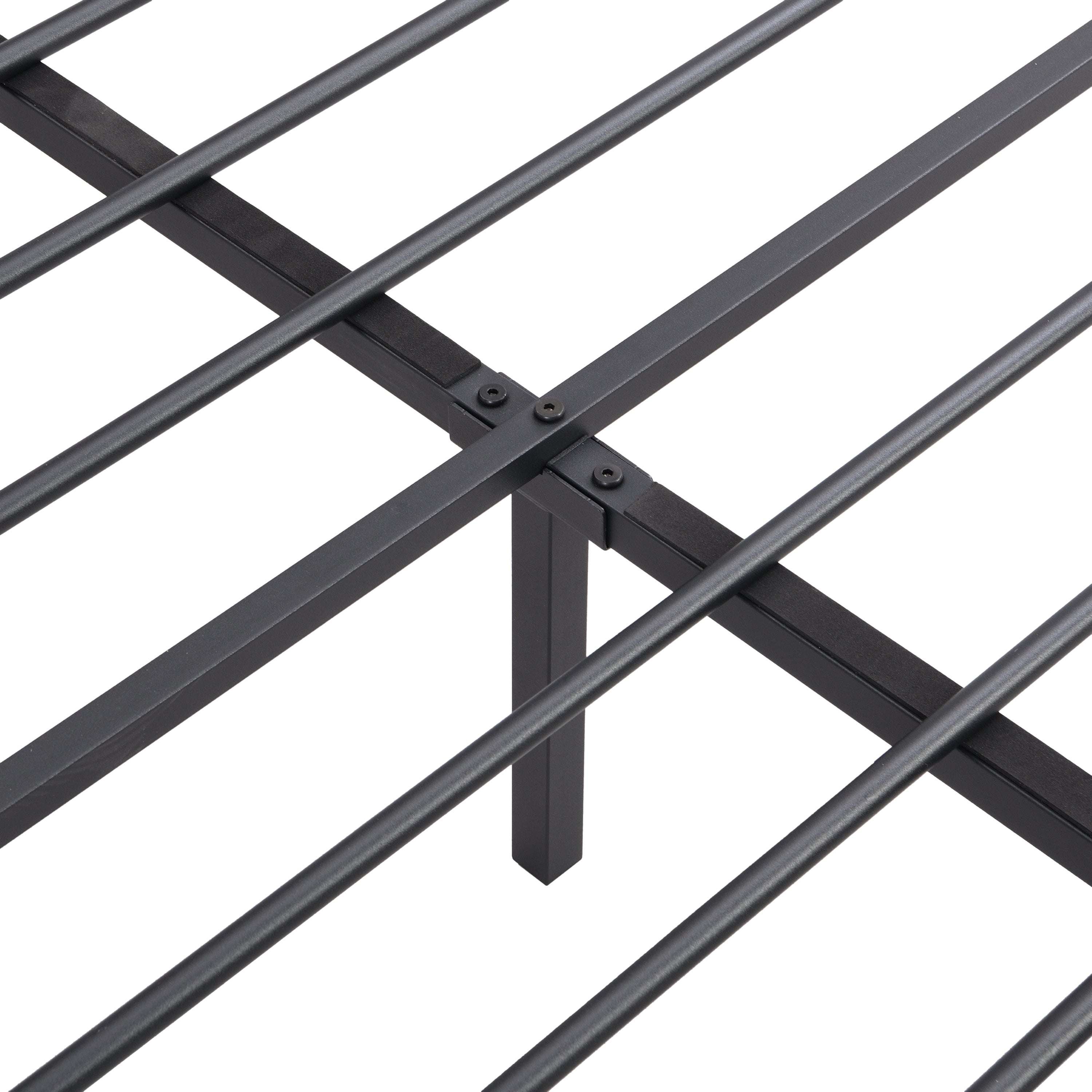 HAOYYE Full Bed Frame with Storage Headboard, Charging Station and LED Lights, Upholstered Platform Bed with Heavy Metal Slats, No Box Spring Needed, Noise Free, Easy Assembly, Dark Gray Sturdy Space-Saving