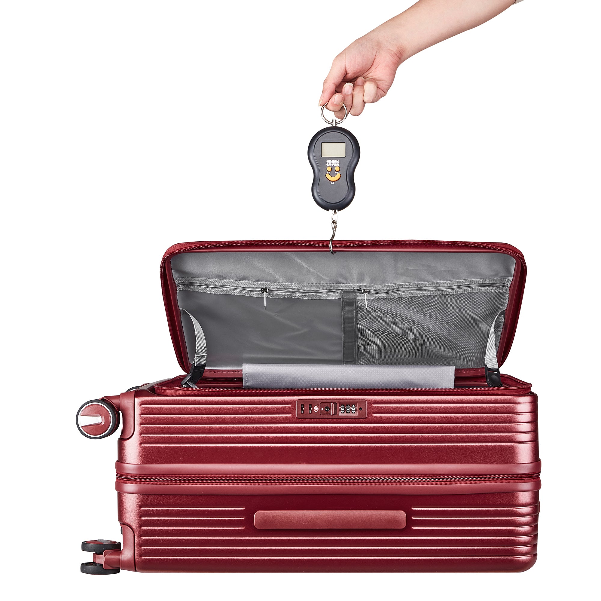 HAOYYE Luggage Sets 3 Piece(20/24/28), Expandable Carry On Luggage with TSA Lock Airline Approved, 100% PC Hard Shell and Lightweight Suitcase with Front Pocket and Spinner Wheels Sturdy Space-Saving