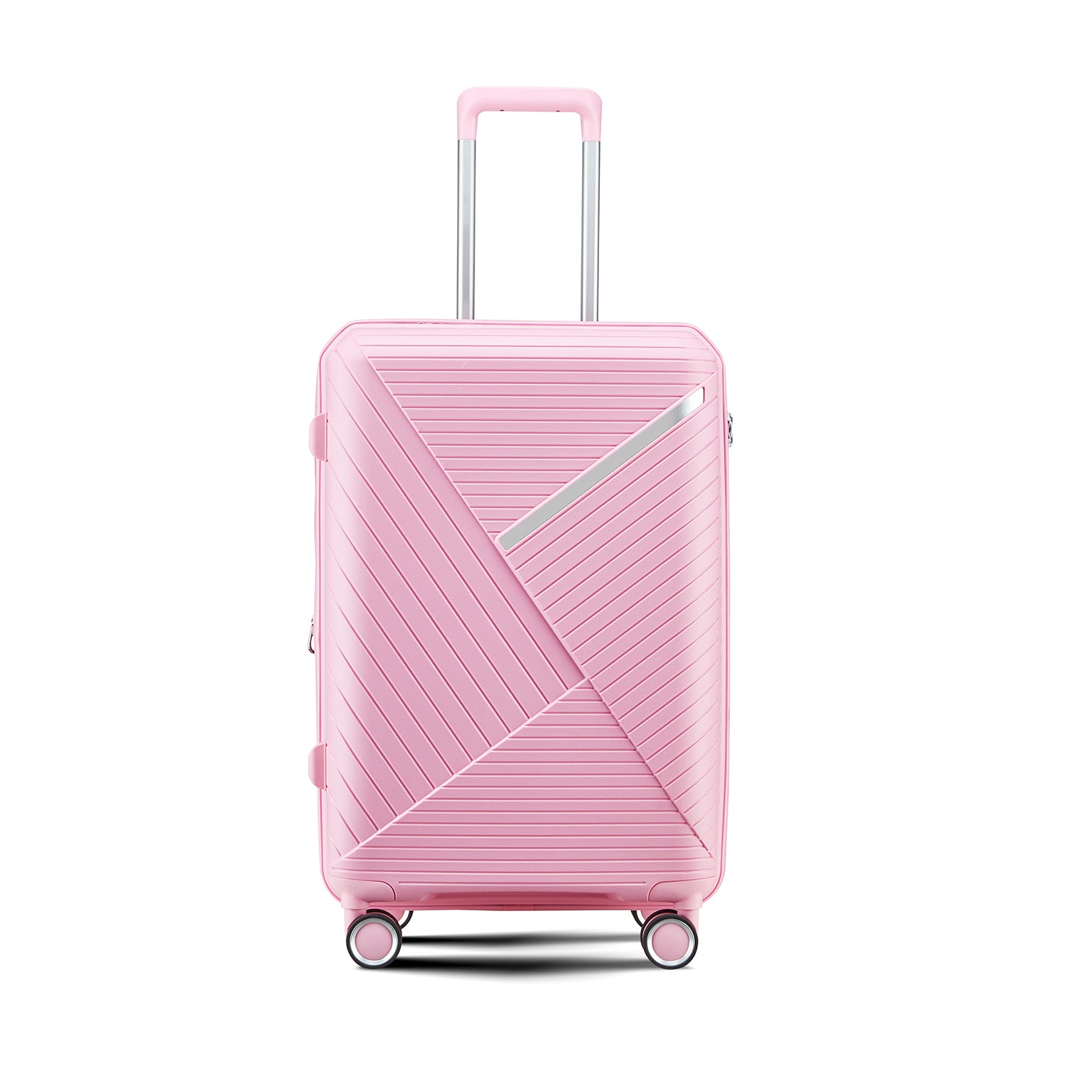 HAOYYE Luggage Sets 4 Piece(14/20/24/28), Expandable Lightweight Suitcase with 4 Double 360 Degrees Mute Spinner Wheels PP Materials Durable TSA Lock Travel Luggage Sturdy Space-Saving Heavy Duty Adults
