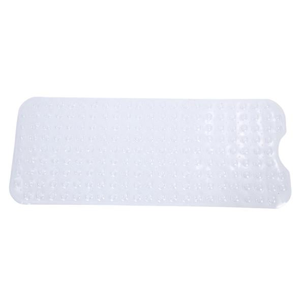 HAOYYE Non-slip Transparent Bathroom Bathtub Mat, Durable and Stylish Bath Mat, Space-saving Design for Home Use, Versatile Bathroom Accessory, Easy-to-clean Material, Comfortable and Modern Bathtub Mat for Safe and Relaxing Showers