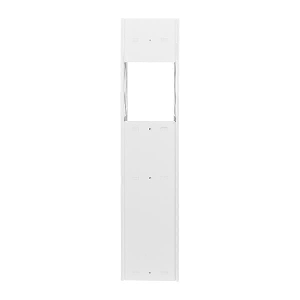 HAOYYE Bathroom Storage Shelf with Drawer and Multi-Compartment Organizer, Waterproof and Anti-Rot, White, Soft Cozy Warm Flannel Fleece Home Decor, Luxury Comfortable Unique Design, Environmental-Friendly Premium Quality Decorative Cabinet