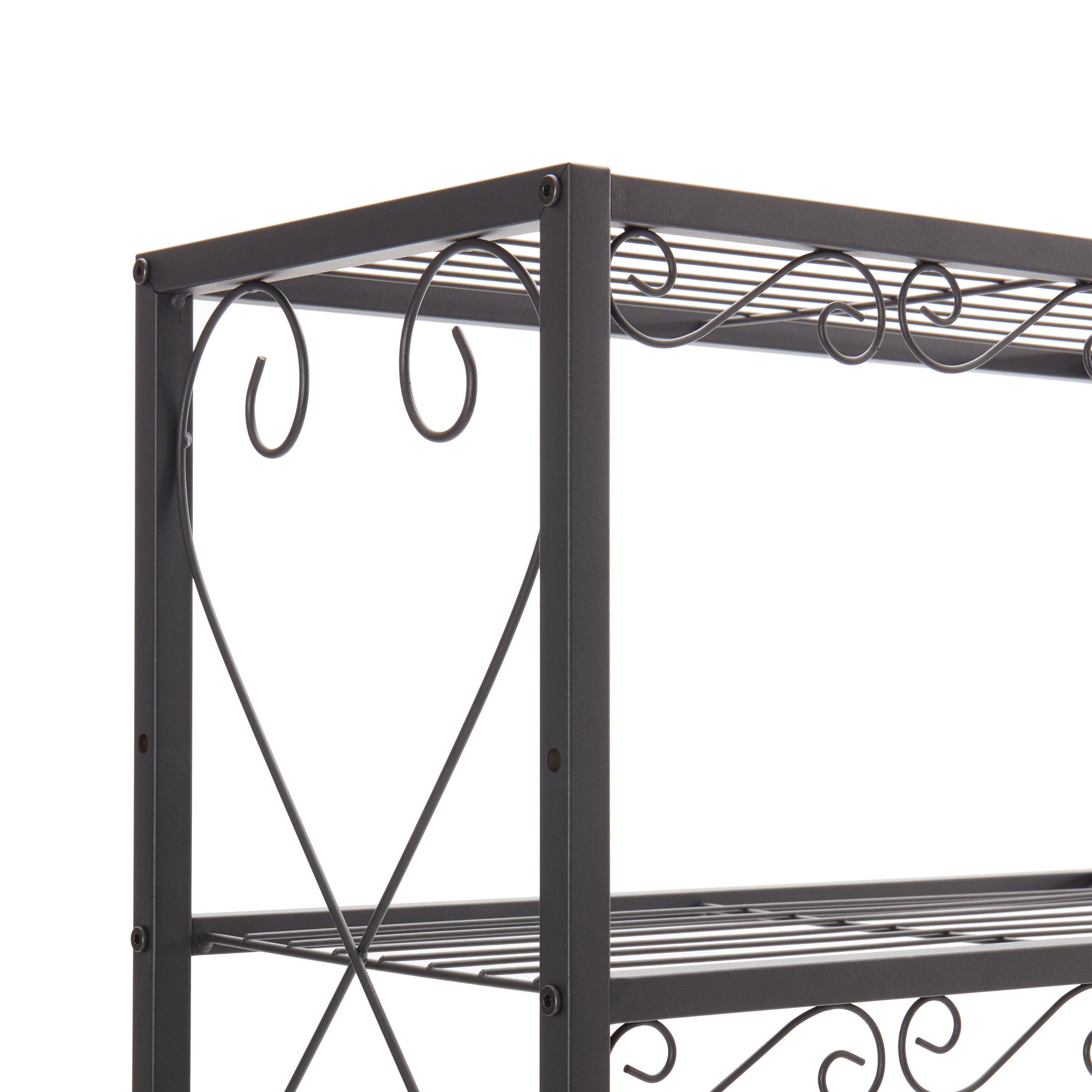 HAOYYE Queen Bed Frame with 2 Nightstands Headboards with Storage Cabinet, Headboard with Shelves, Bookcase Headboard Queen Easy Assembly for Bedroom Iron and Wood Rustic Brown Sturdy Space-Saving Heavy Duty