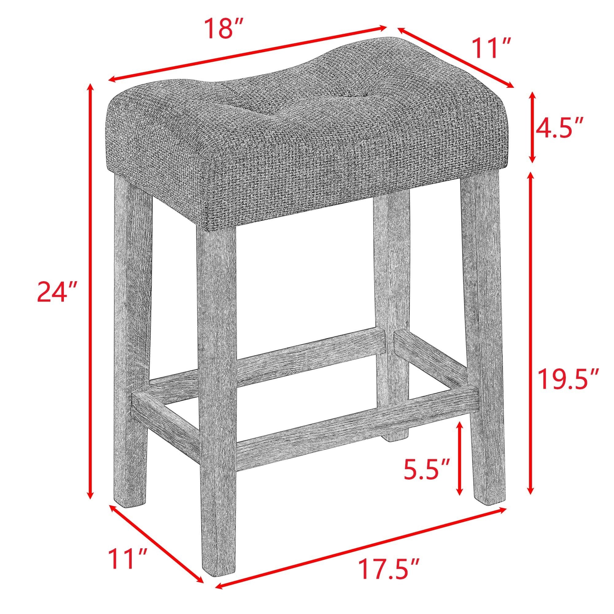 HAOYYE Bar Table Set with Power Outlet, Bar Table and Chairs Set, 4 Piece Dining Table Set, Industrial Breakfast Table Set, for Living Room, Dining Room, Game Room Sturdy Space-Saving Heavy Duty Adults