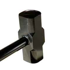 HAOYYE Heavy Duty 10lb Fitness Hammer for Strength Training Tire Workouts and Full Body Conditioning Durable Steel Construction Gym Sledgehammer for Smashing Swinging and Endurance Exercises