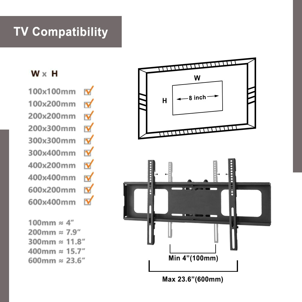HAOYYE Black Multi-Function Angle And Height Adjustable Tempered Glass TV Stand Sturdy Space-Saving Heavy Duty Modern Design Easy Assembly Durable Stylish Home Furniture Versatile