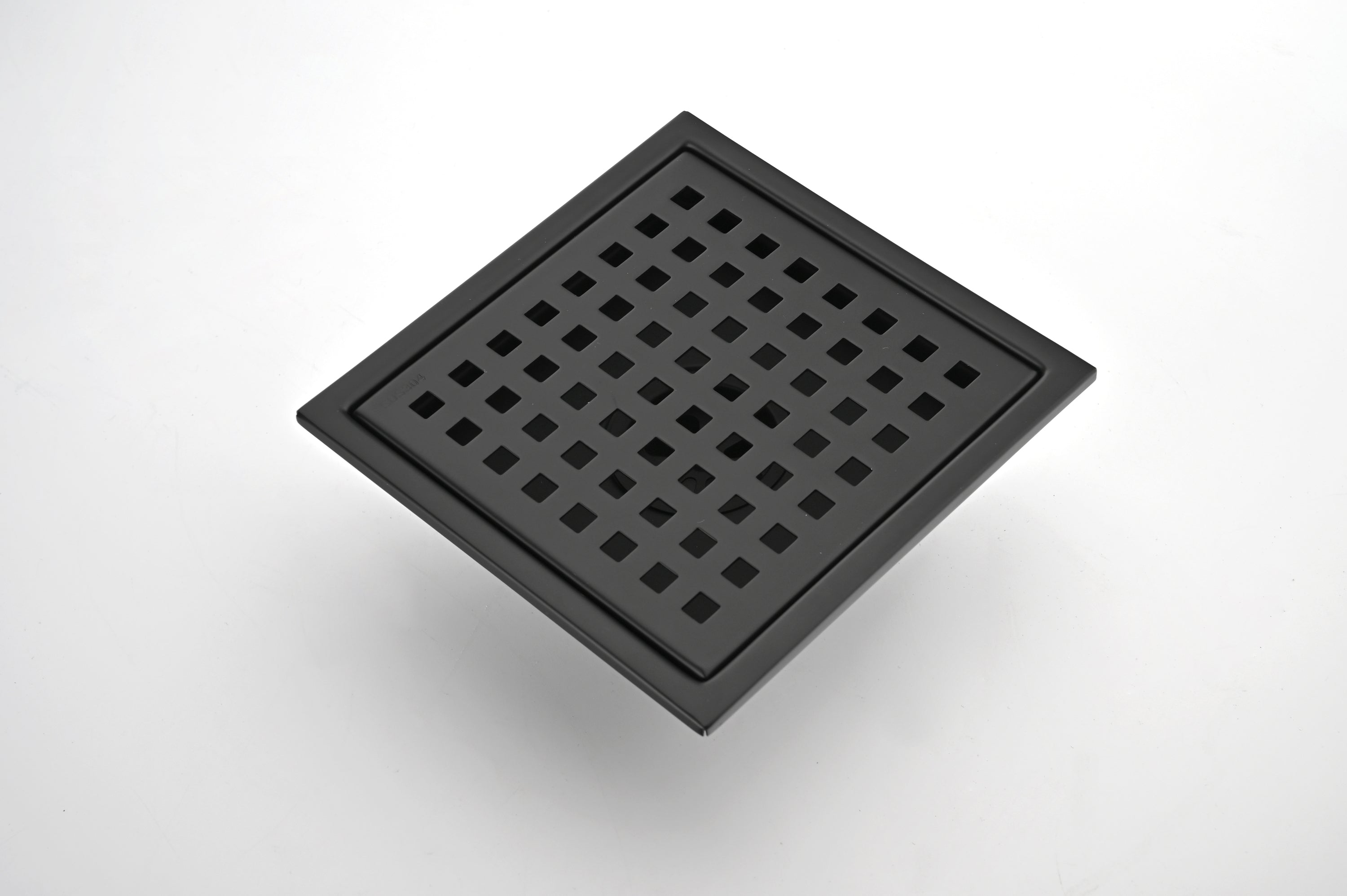 HAOYYE 6 Inch Square Shower Floor Drain Sturdy Space-Saving Heavy Duty Modern Design Adults Dorm Room Easy Assembly Bedroom Furniture