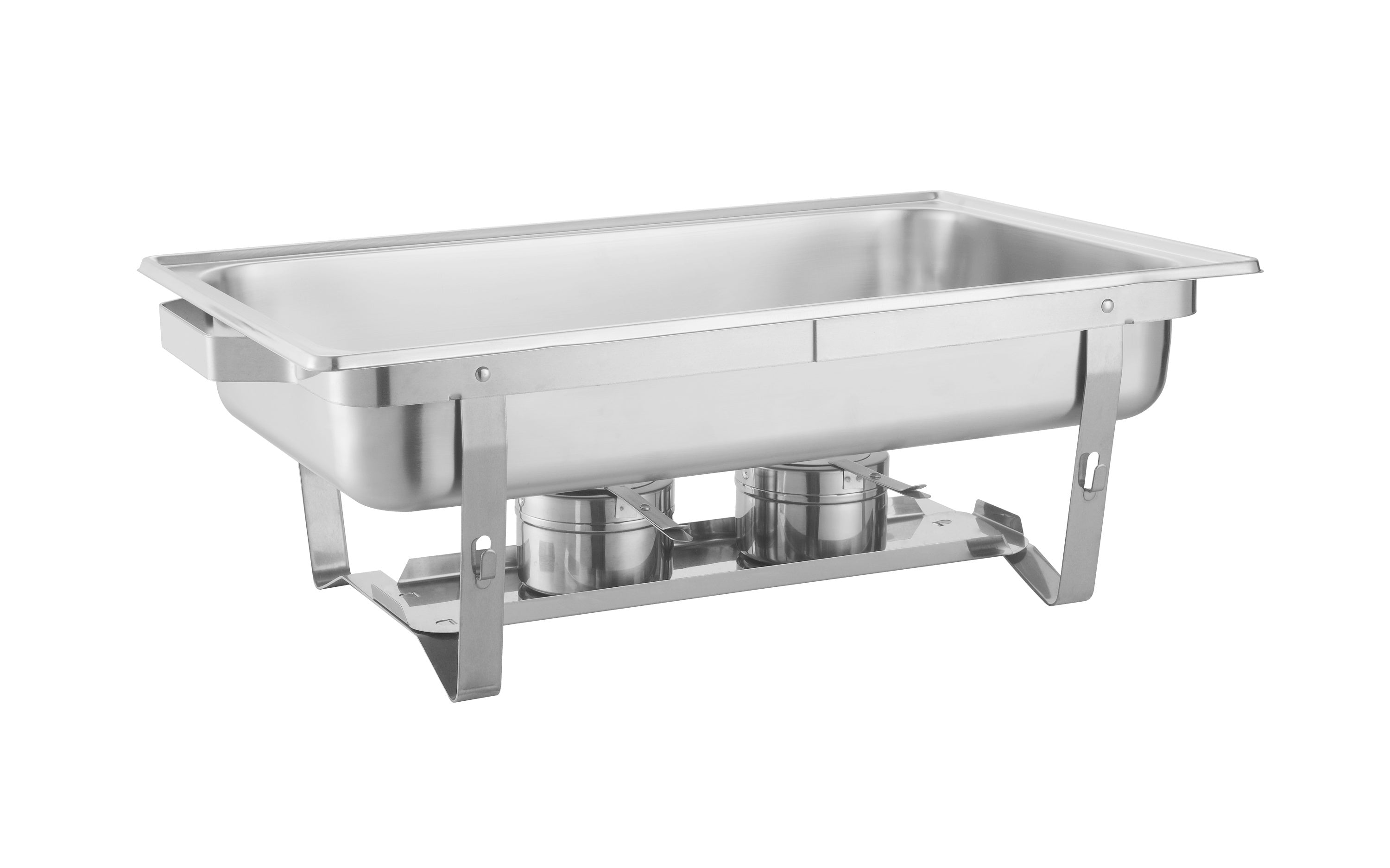 Haoyye 2 Set Buffet Catering Dish Set, 9QT Stainless Steel Chafing Dishes with Lids, Food and Water Pans, Foldable Frame and Fuel Holders, Stackable and Dishwasher Safe, Ideal for Parties, Weddings, Events, or Outdoor Serving, Easy to Use and Clean