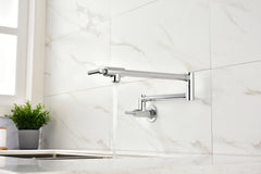 HAOYYE Pot Filler Faucet Wall Mount Sturdy Space-Saving Heavy Duty Modern Design Adults Dorm Room Easy Assembly Bedroom Furniture