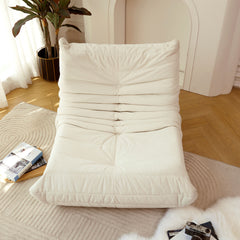 HAOYYE No-Installation Bean Bag Chair Big Beanbag Lounger Foam Chair for Home, Apartment, Living Room or Gaming Venue Durable Comfortable Modern Sofa in a Box with Sturdy Space-Saving Heavy Duty Design