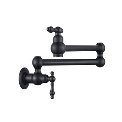 HAOYYE Wall Mount Folding Kitchen Pot Filler Faucet Sturdy Space-Saving Heavy Duty Modern Design Adults Dorm Room Easy Assembly Bedroom Furniture