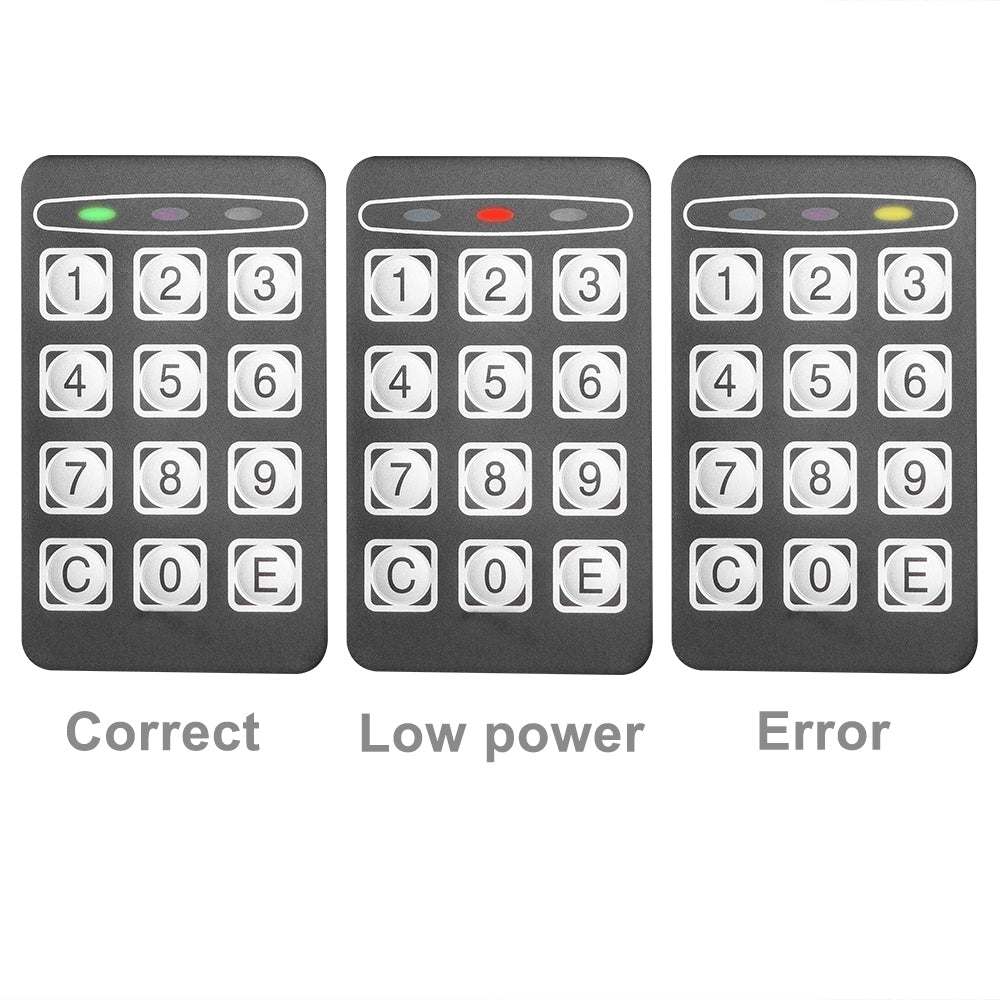 HAOYYE Mini Wall-In Style Electronic Code Steel Safe Box With Metal Construction Secure Lock Black Durable Compact Home And Office Security Case