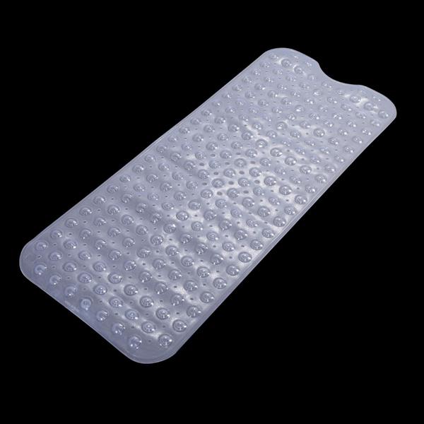 HAOYYE Non-slip Transparent Bathroom Bathtub Mat, Durable and Stylish Bath Mat, Space-saving Design for Home Use, Versatile Bathroom Accessory, Easy-to-clean Material, Comfortable and Modern Bathtub Mat for Safe and Relaxing Showers