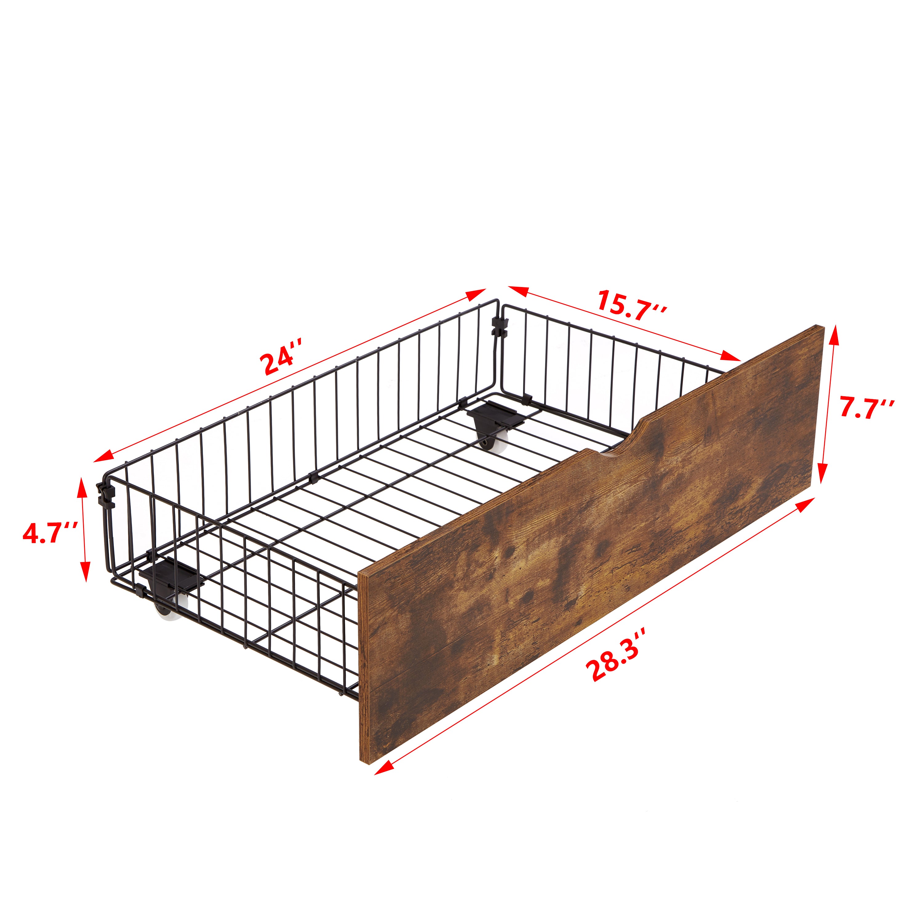 HAOYYE Queen Bed With Storage Drawers, Modern Platform Bed Frame, Sturdy Space-Saving Heavy Duty Design, Easy Assembly, Perfect For Adults And Dorm Rooms
