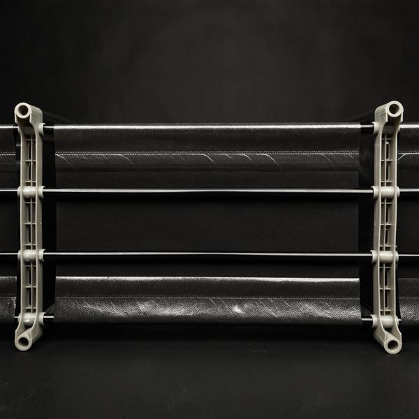 HAOYYE Multifunctional Assembled 3 Tiers 9 Compartments Storage Shelf Black soft cozy warm flannel fleece home decor luxury comfortable unique design premium quality decorative