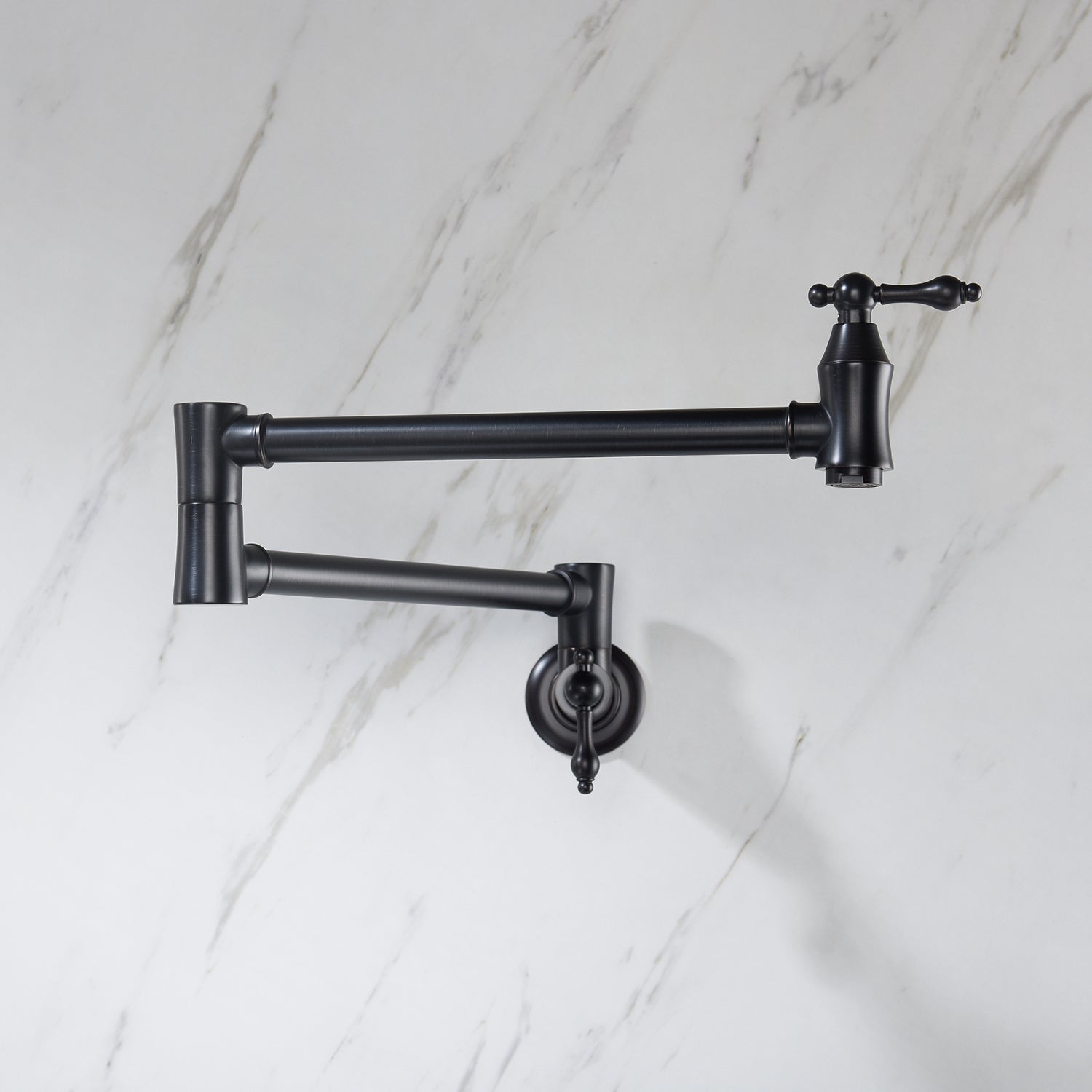 HAOYYE Wall Mount Folding Kitchen Pot Filler Faucet Sturdy Space-Saving Heavy Duty Modern Design Adults Dorm Room Easy Assembly Bedroom Furniture