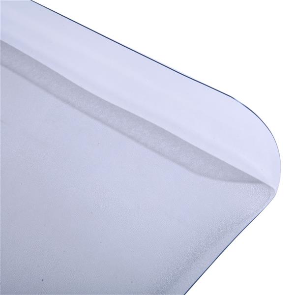 HAOYYE Durable PVC Chairmat with Matte Finish, Protective Floor Mat for Home and Office Use, Rectangular Design, Slip-Resistant and Scratch-Resistant Surface, Premium Quality Floor Protection Solution, Versatile and Space-Saving Accessory