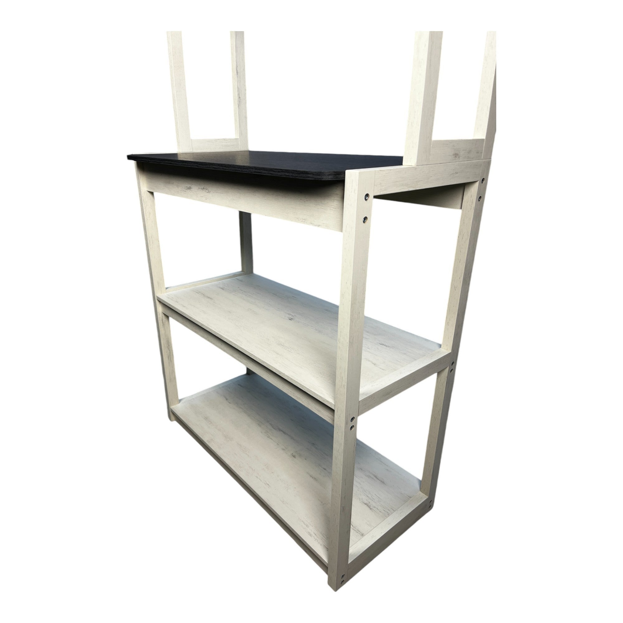 Haoyye 5-Tier Bakers Rack with Storage, Kitchen Shelving Unit for Coffee Bar, Microwave Stand, and Pantry Organization, Modern Freestanding Utility Rack for Home or Dorm Use, Durable Space-Saving Design, Easy Assembly and Multi-Purpose Functionality