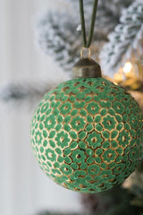 HAOYYE D3" Christmas Ball Ornaments, Glass Decorative Hanging Ball Christmas Tree Ornaments for Holiday Party Decorations, Set of 12 Sturdy Space-Saving Heavy Duty Modern Design Adults Dorm Room