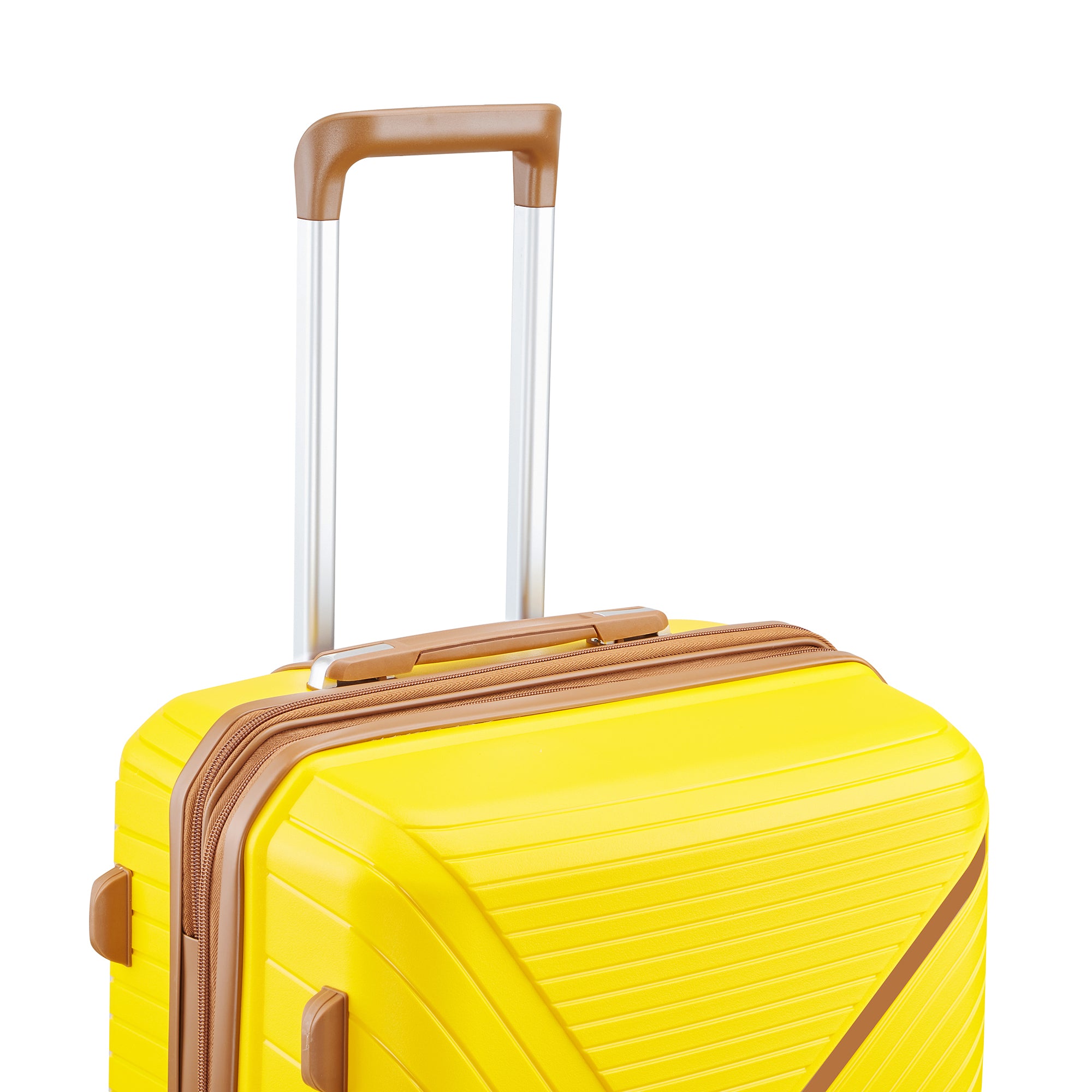 HAOYYE Luggage Sets 4 Piece(14/20/24/28), Expandable Lightweight Suitcase with 4 Double 360 Degrees Mute Spinner Wheels PP Materials Durable TSA Lock Travel Luggage Sturdy Space-Saving Heavy Duty Adults