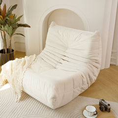 HAOYYE No-Installation Bean Bag Chair Big Beanbag Lounger Foam Chair for Home, Apartment, Living Room or Gaming Venue Durable Comfortable Modern Sofa in a Box with Sturdy Space-Saving Heavy Duty Design