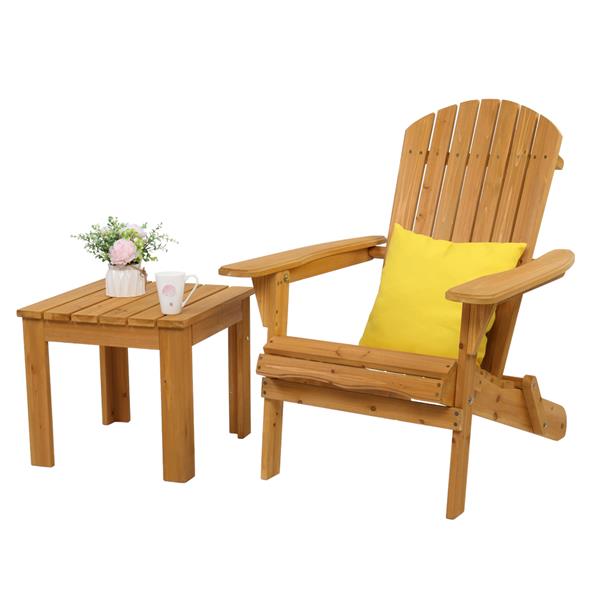 HAOYYE Wooden Square Side Table, Durable and Versatile End Table for Indoor and Outdoor Use, Ideal for Patio, Coffee, and Bistro Settings